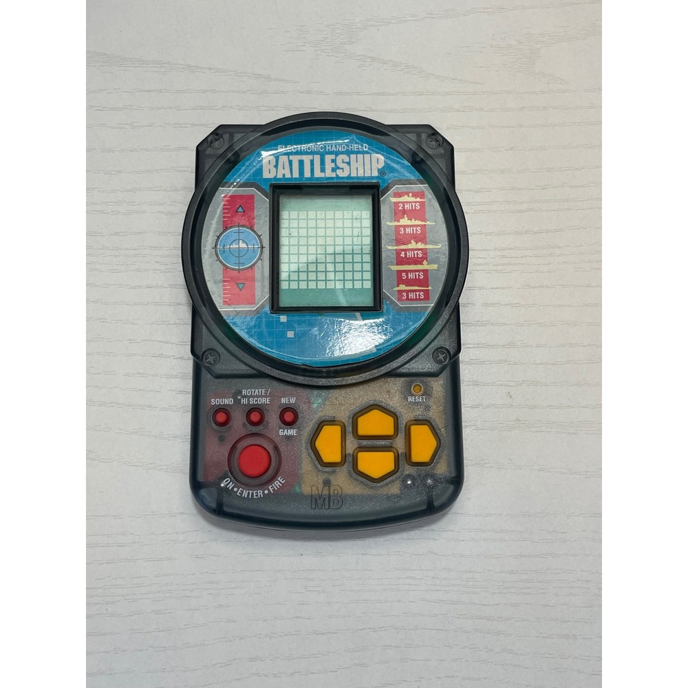VTG MB‎ Electronic Handheld Battleship Game Retro Portable LCD Screen